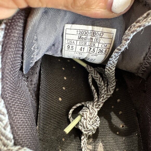 Brooks Cascadia 14 Trail Running Shoes Women's Size 9.5 B Gray  Blue Sneakers - Picture 10 of 12